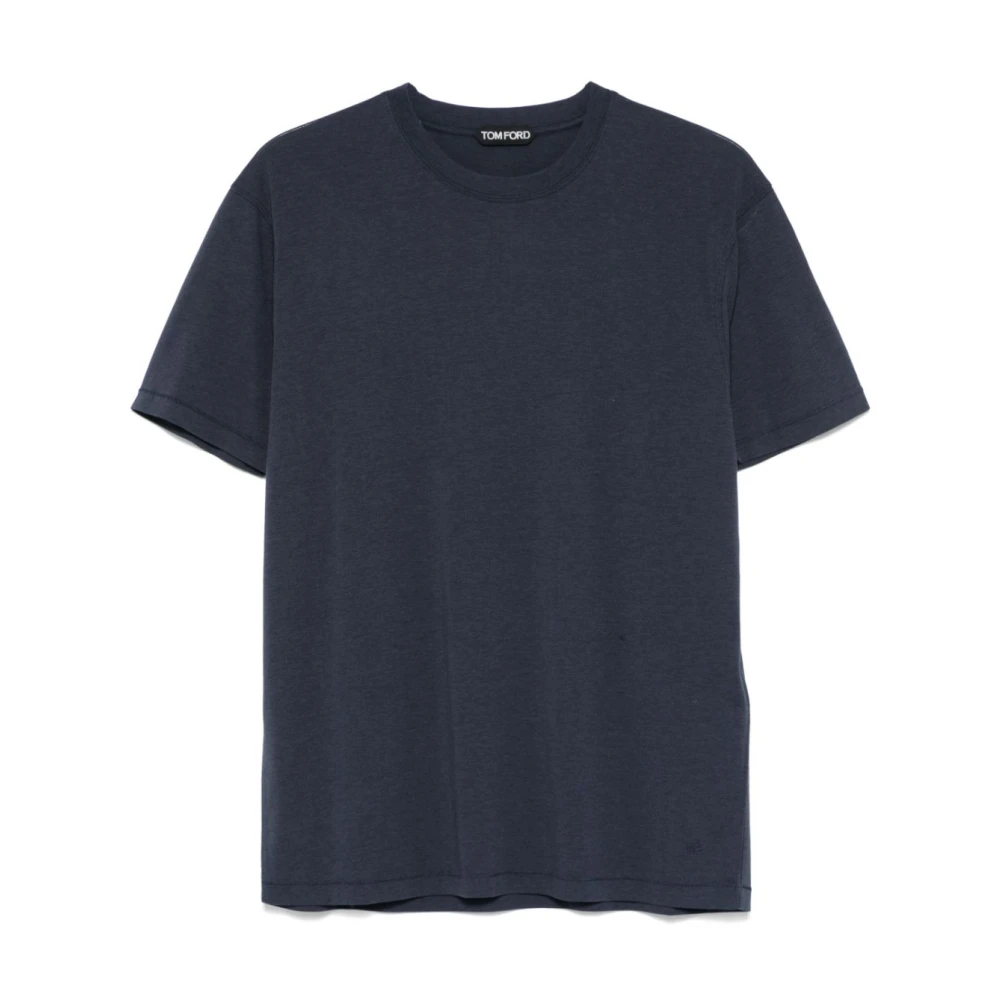 Tom Ford - Tops > T-Shirts - Blue - Tom Ford - Modalova