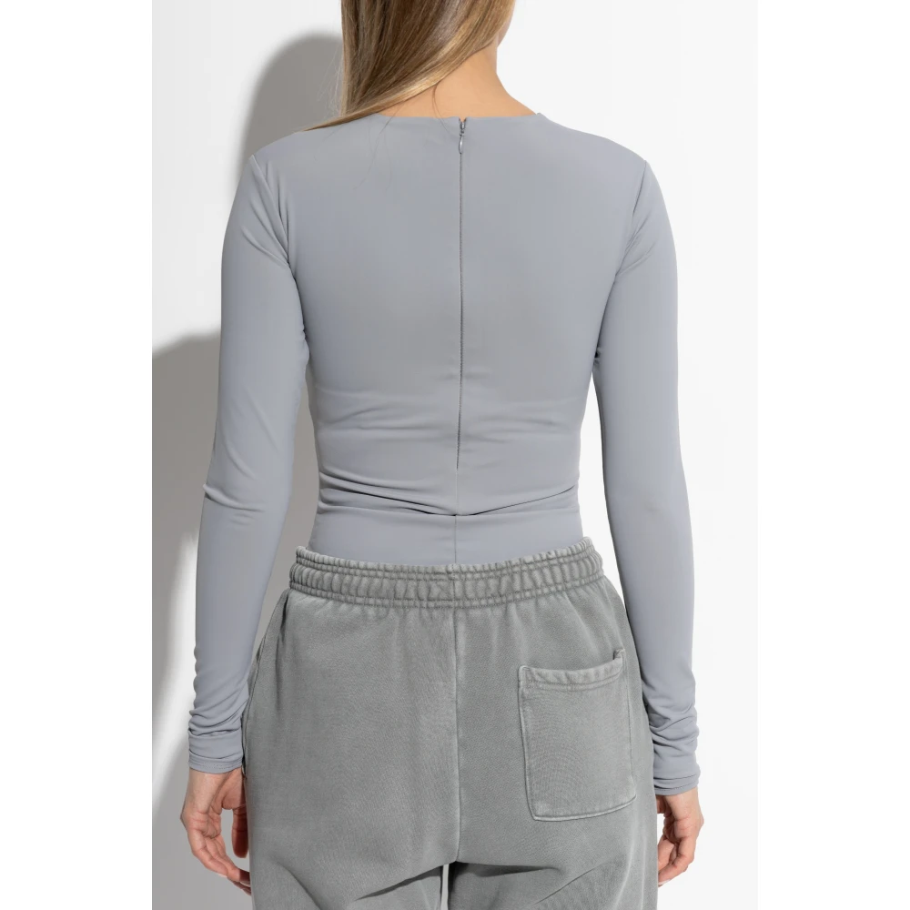 Entire Studios Lange mouw body Gray Dames