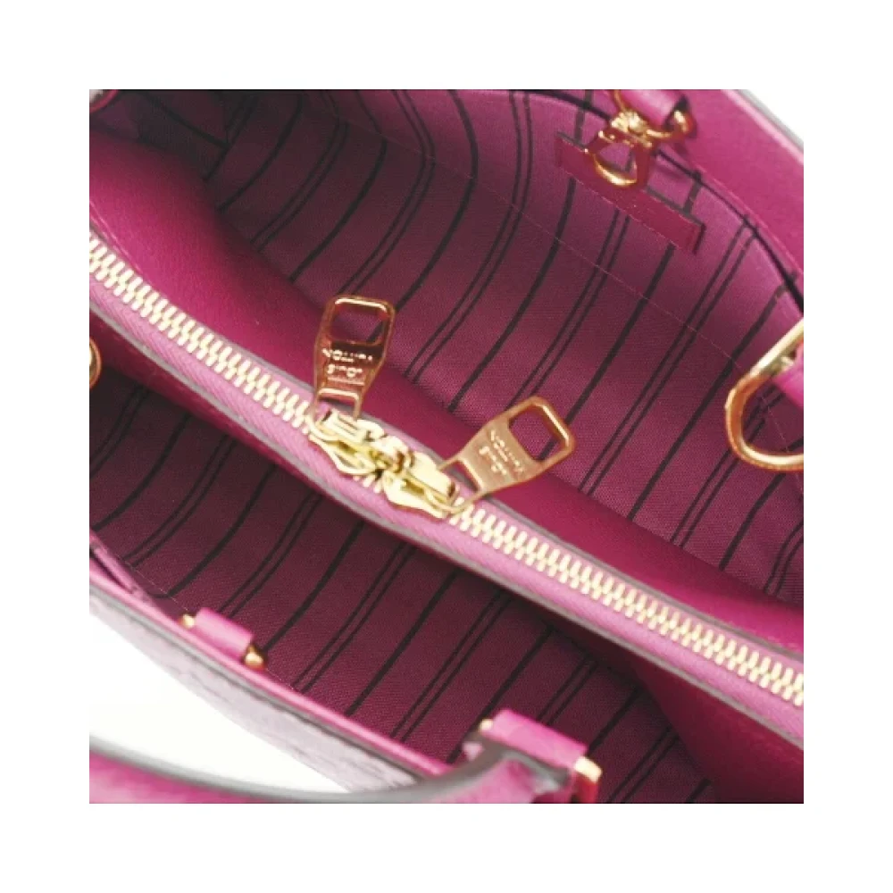 Louis Vuitton Vintage Pre-owned Canvas handbags Purple Dames