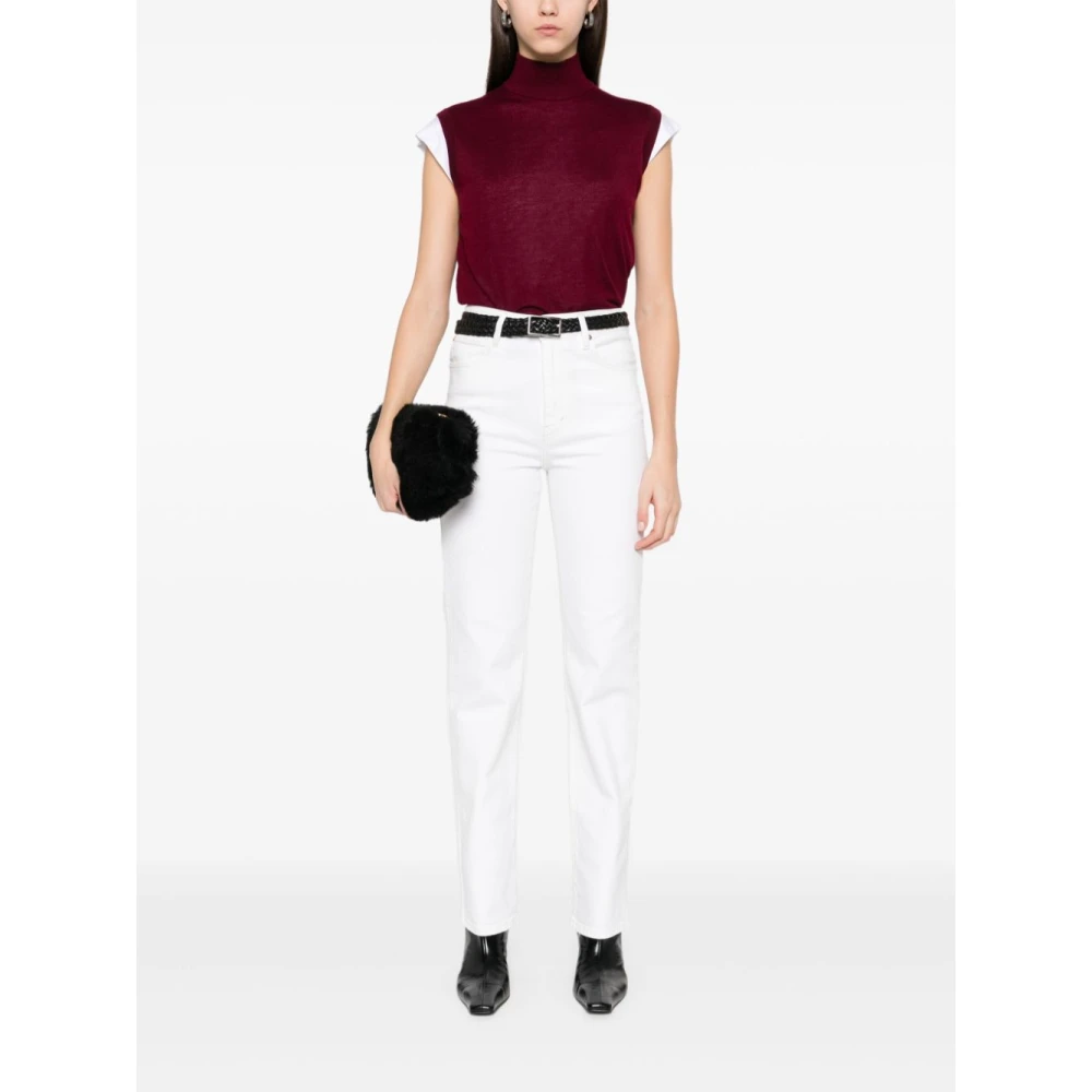 Frame Witte Ruler Jeans White Dames