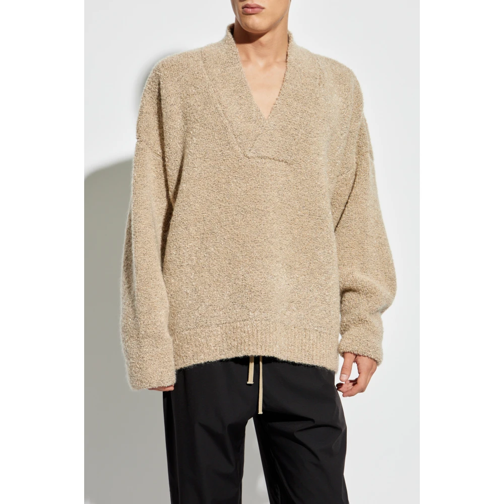 Fear Of God Wollen trui Beige Heren