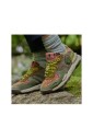 baskets-en-daim-vert-et-velours