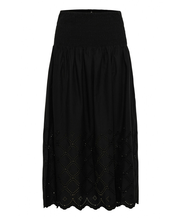 jupe-noire-brodee-style-a-line