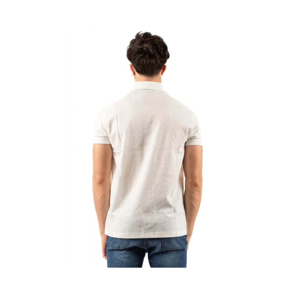 Emporio Armani Stijlvolle Polo Shirt White Heren