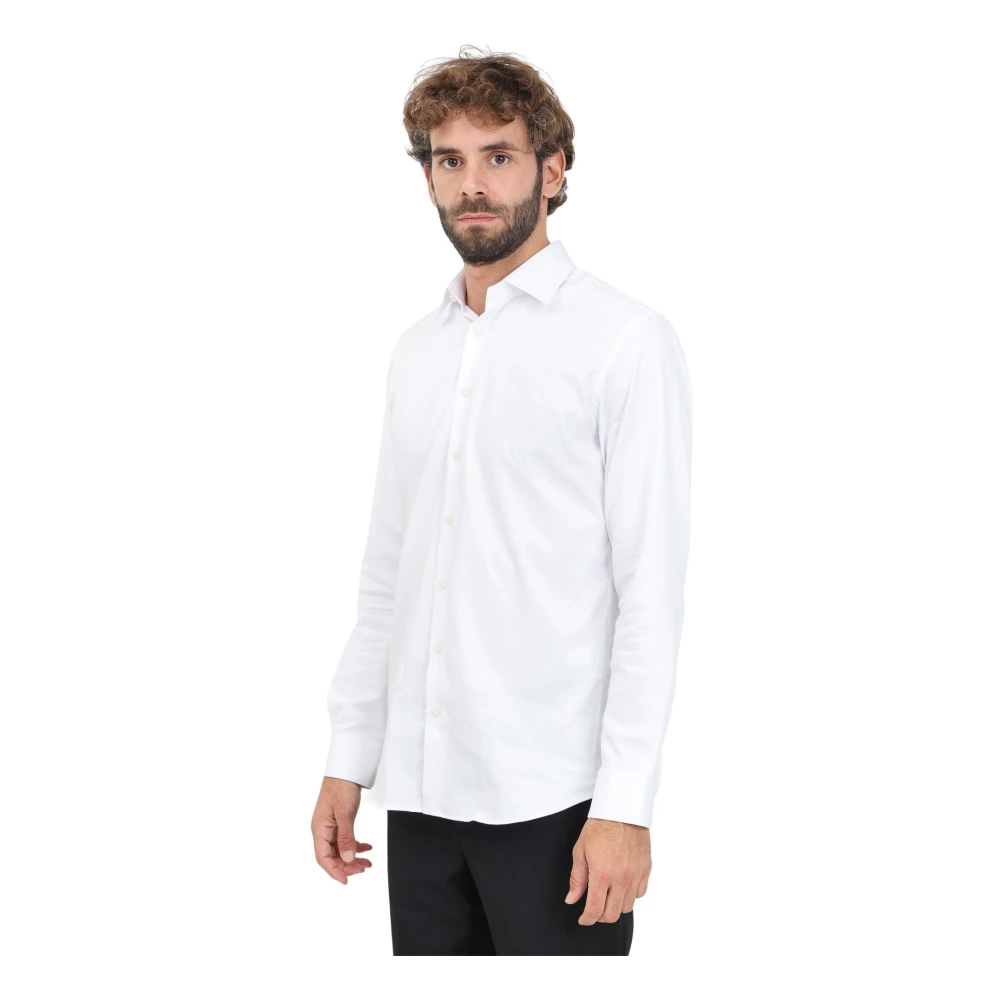 Selected Homme Wit Overhemd Lange Mouw Moderne Pasvorm White Heren