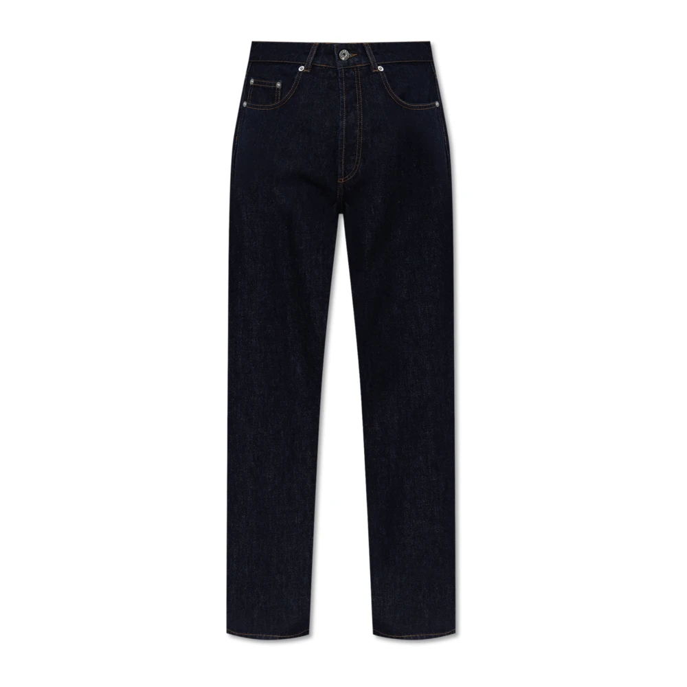 JW Anderson Jeans met logo Blue Dames