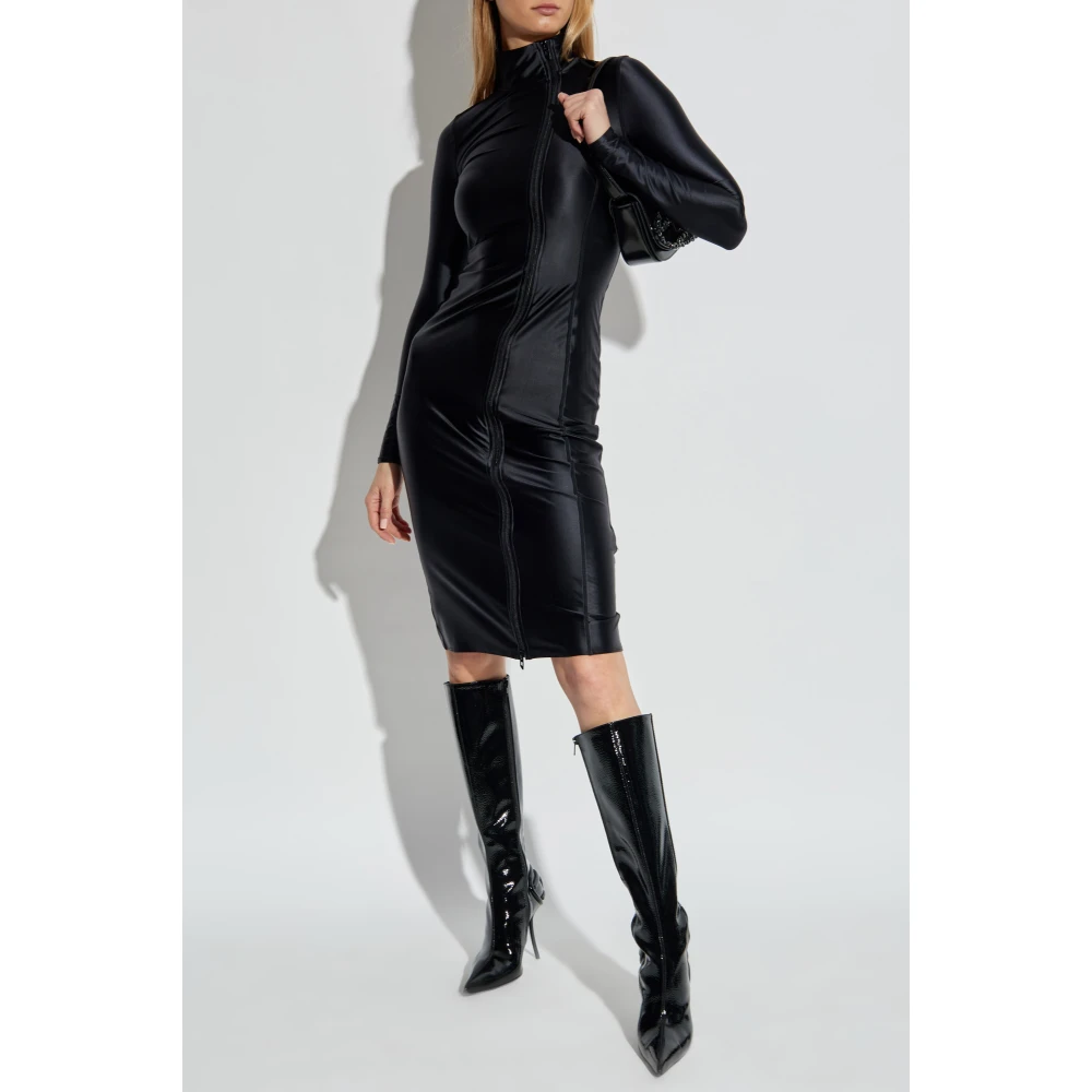 Diesel Jurk D-Silver Black Dames