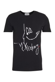 Iceberg T-shirt Daffy 3D Print Black