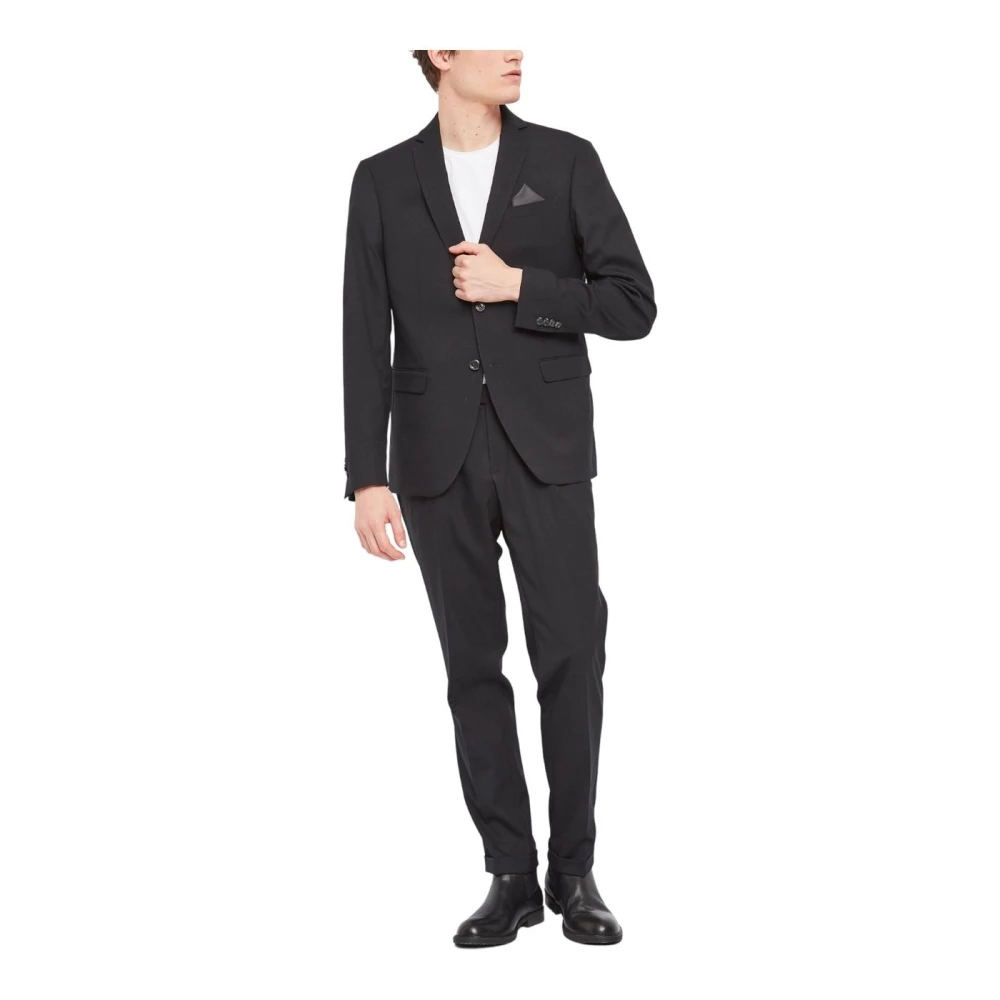 Gaudi Elegant Suit Set for Men Black Heren