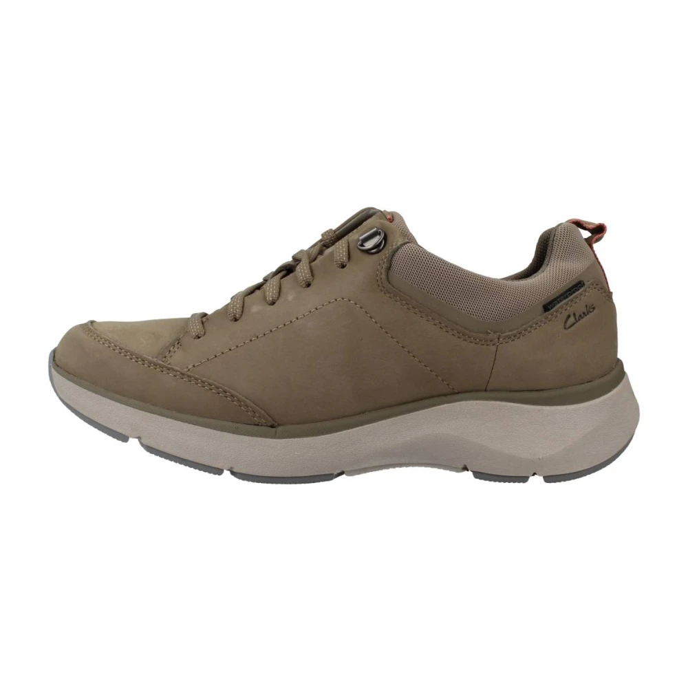 Clarks Sneakers Green Dames