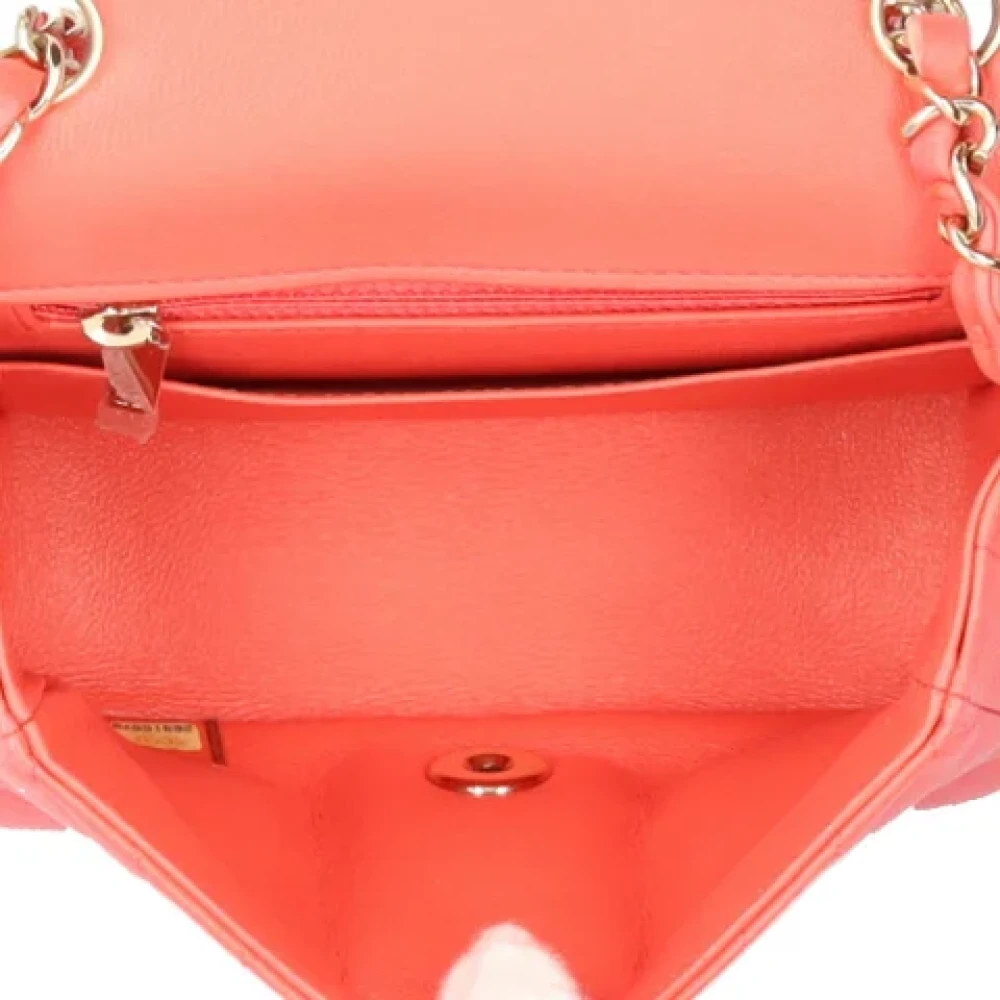 Chanel Vintage Pre-owned Leather shoulder-bags Pink Dames