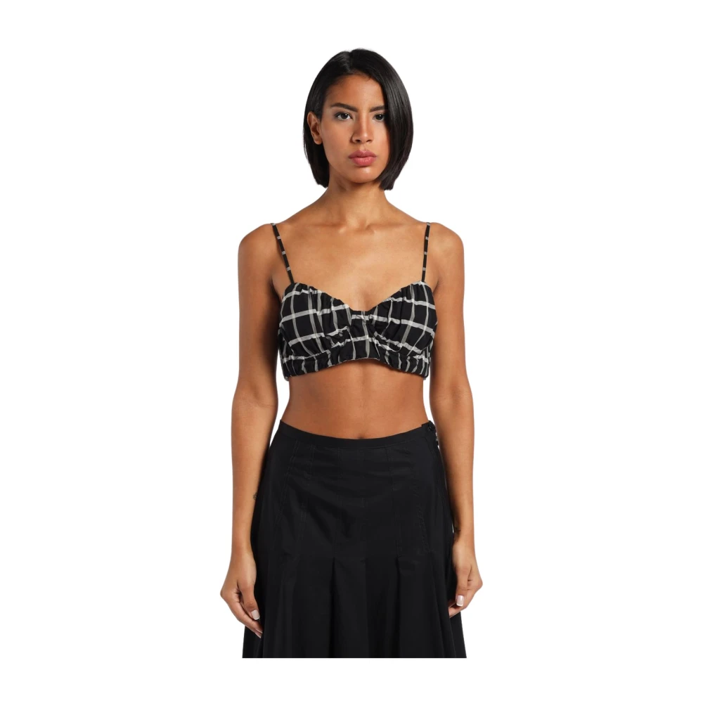 Bustier Crop with thin brays