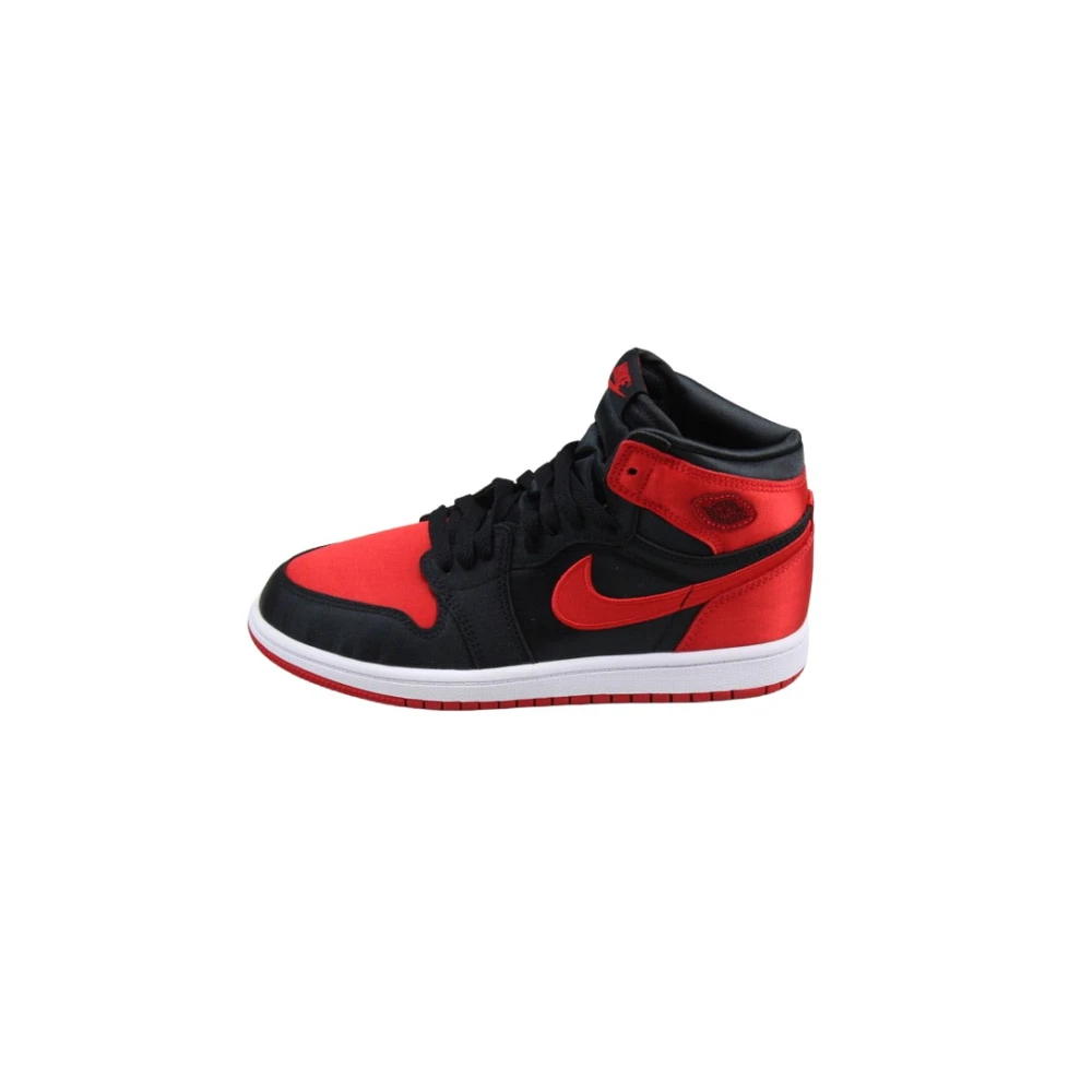 Jordan Satin Bred Retro Hi OG Sneakers Red, Unisex