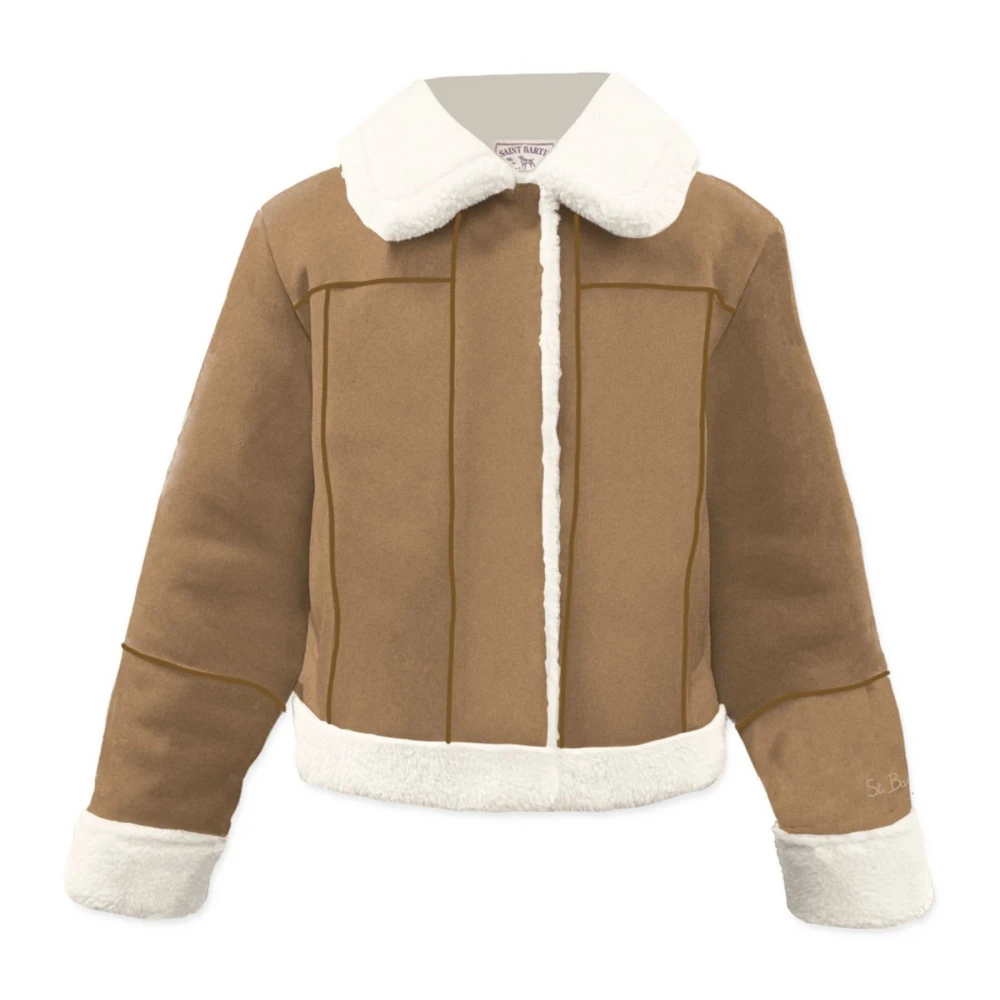 MC2 Saint Barth Bruine Jas voor Mannen Brown Dames