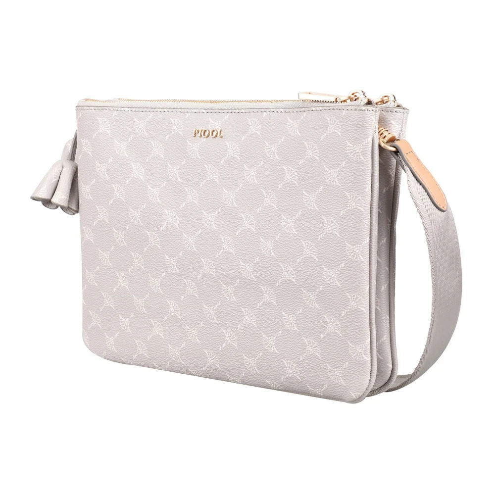 Joop! Milva schoudertas in Nude White Unisex