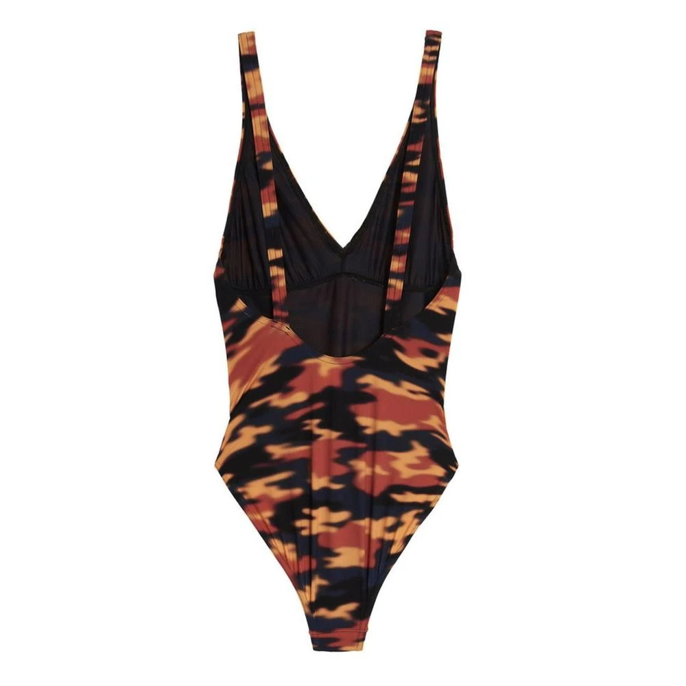 Dries Van Noten Kleurrijke badkleding 'Goyas' badpak Multicolor Dames