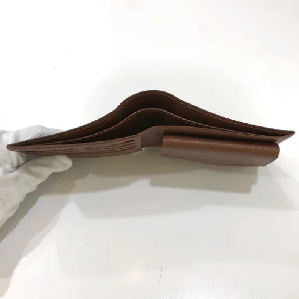 Louis Vuitton Vintage Pre-owned Canvas wallets Brown Dames