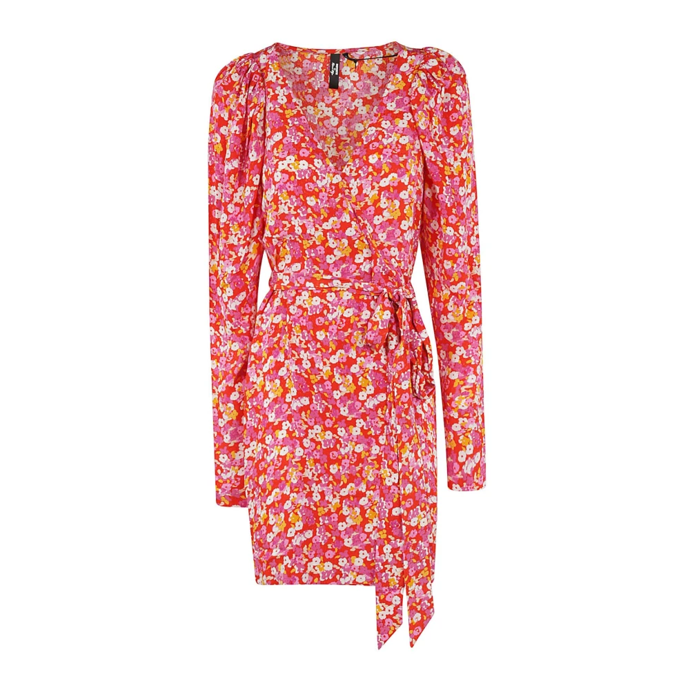 Rotate Birger Christensen Chique Mini Wikkeljurk Multicolor Dames