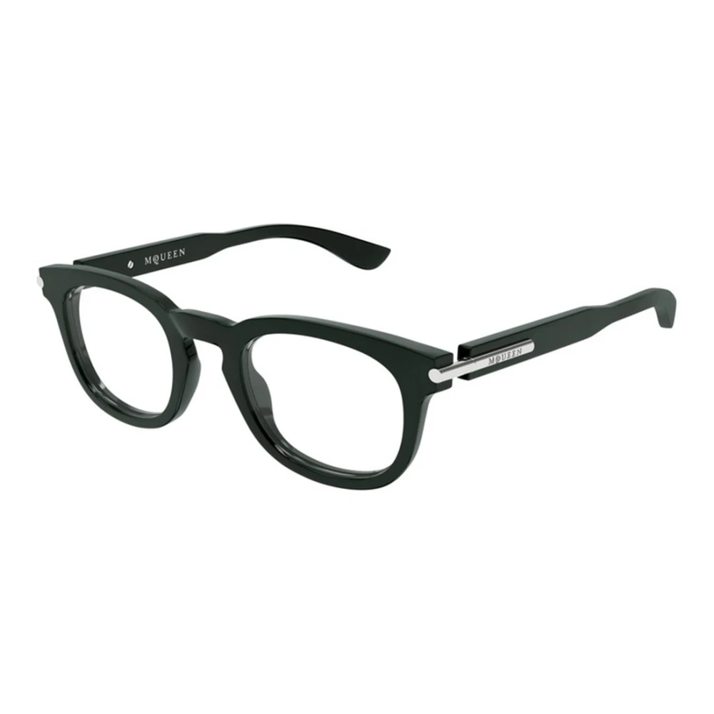 Alexander Mcqueen Men's Green Am0498o Eyeglasses - Glasses - 48 Mm - Accessories