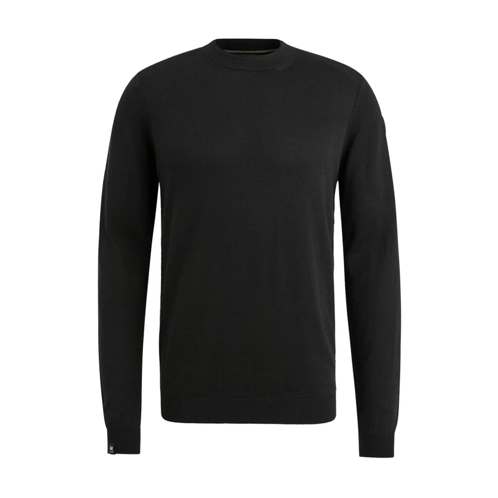 Vanguard Katoen Modal Pullover Black Heren