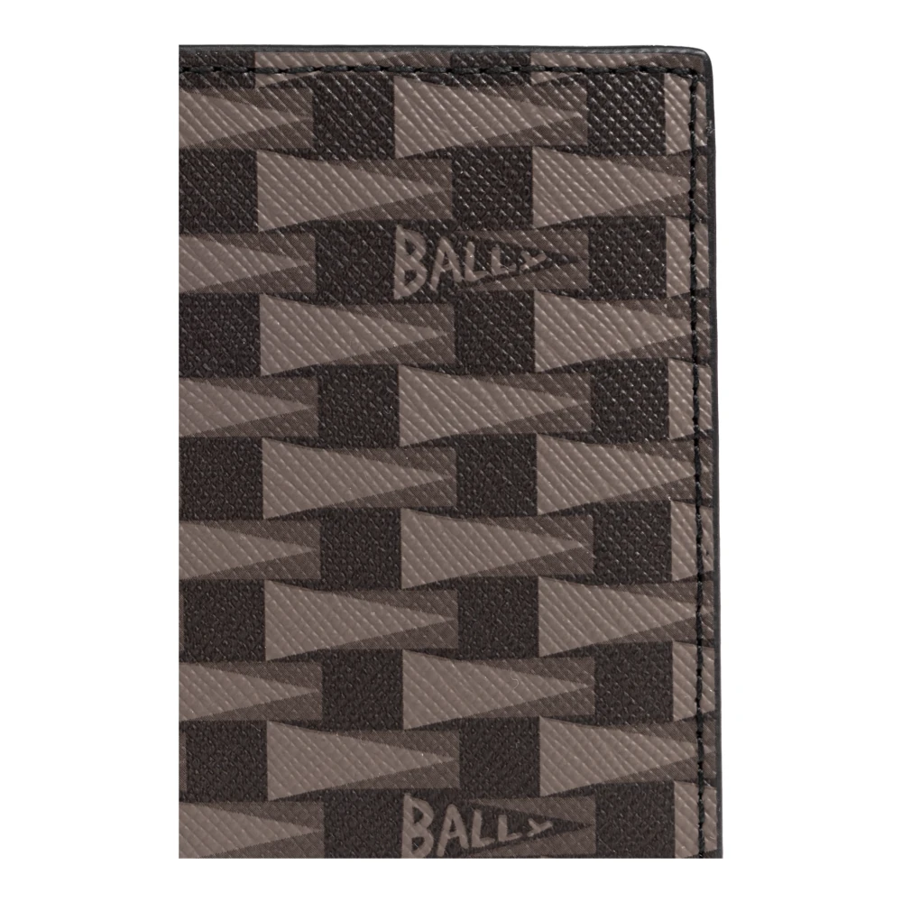 Bally Portemonnee met logo Brown Heren