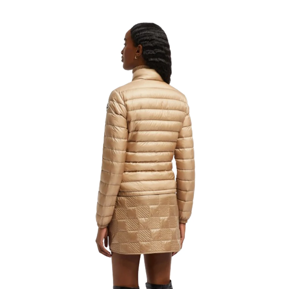 Moncler Warme Winterjas voor Mannen Beige Dames