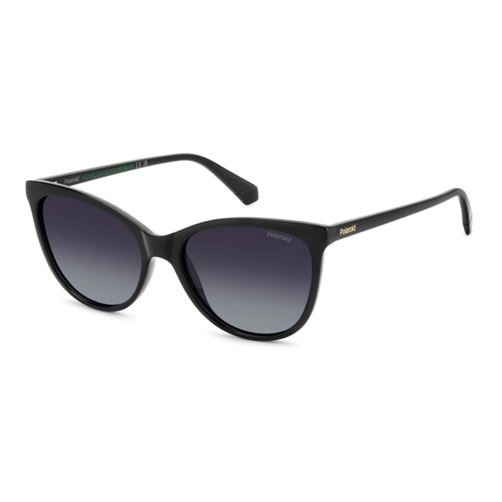 Polaroid Women's Black Sunglasses, 55 Mm, /Grey Shaded Sunglasses