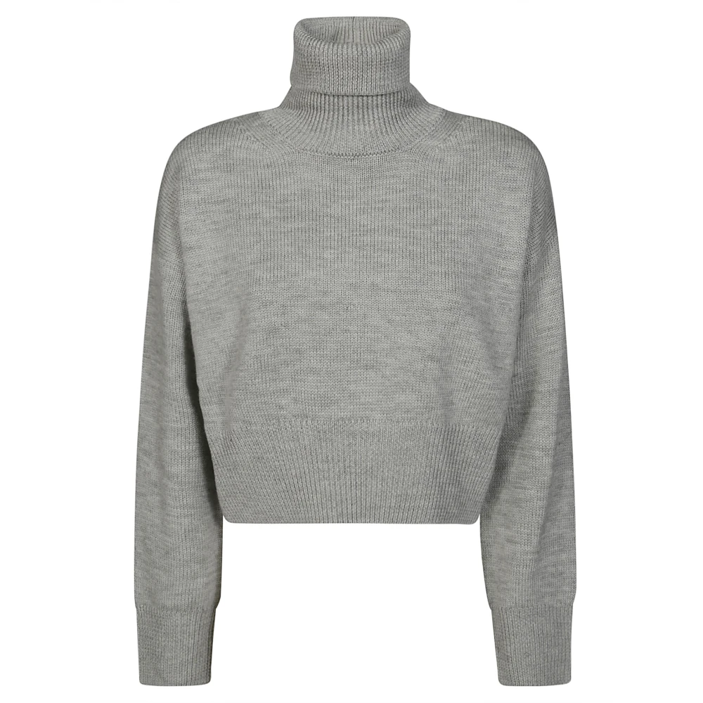 Dondup Turtleneck Sweater Box Gray Dames