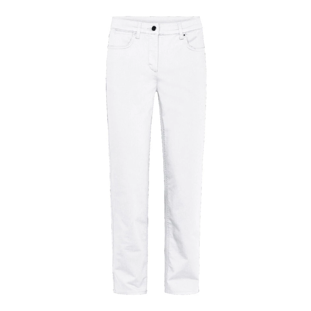 LauRie Slim-fit Jeans White Dames