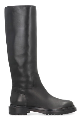 stylish-leather-boots-round-toeline