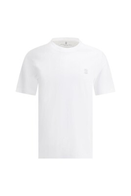 t-shirt-monochrome-avec-logo