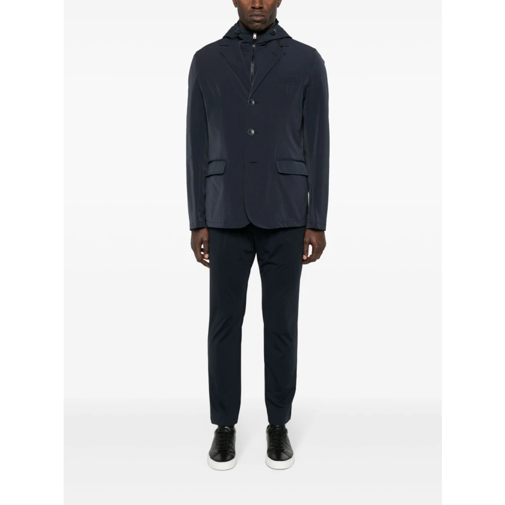 Herno Stijlvolle Broek Blue Heren
