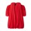red-off-shoulder-dress-with-buckle-closure