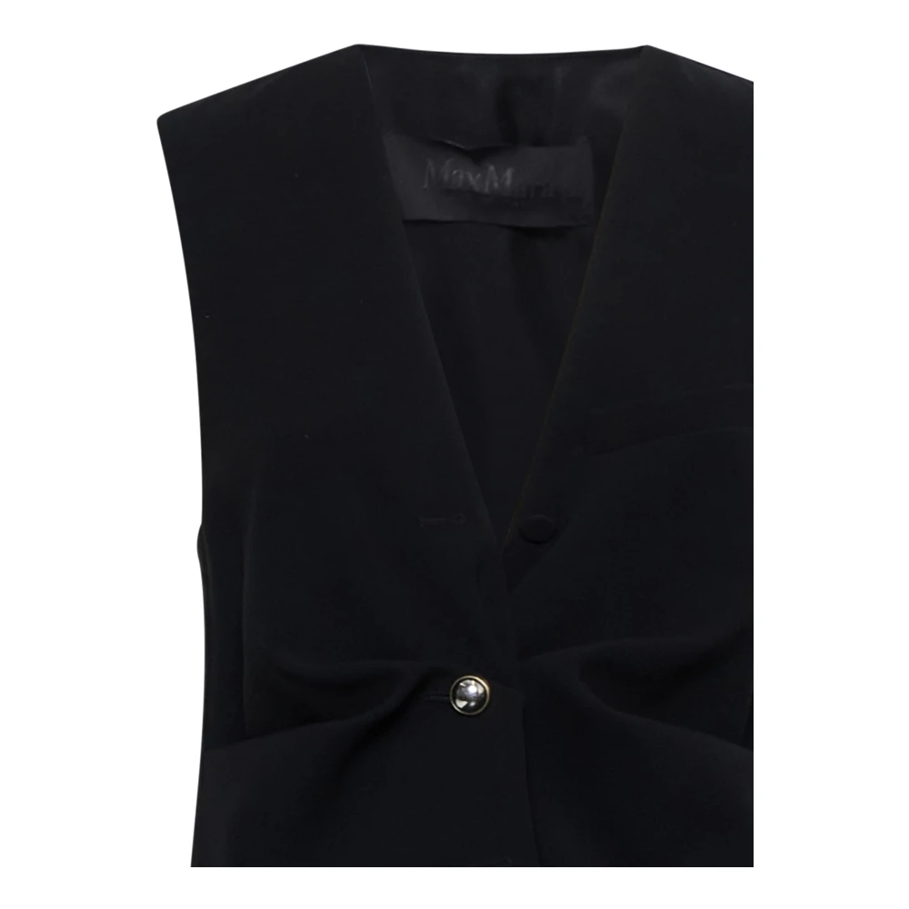 Max Mara Zwarte Pianojassen Black Dames