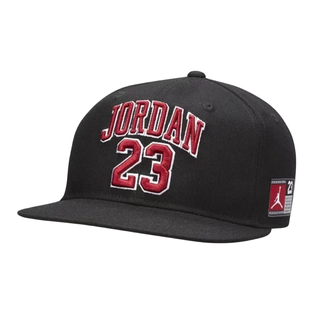 Jordan Zwarte Flatbrim Pet voor Kinderen Black Heren