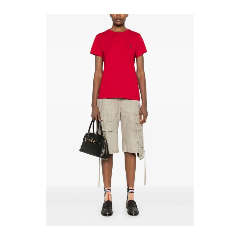 Polo Ralph Lauren Korte Mouw T-Shirt Red Dames