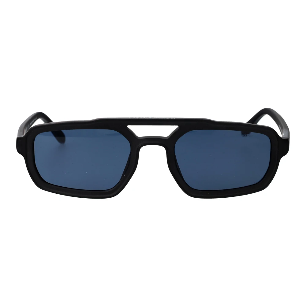 Emporio Armani Men's Black Stylish Sunglasses With 0Ea4240u Model, Sunglasses, 53 Mm, Accessories