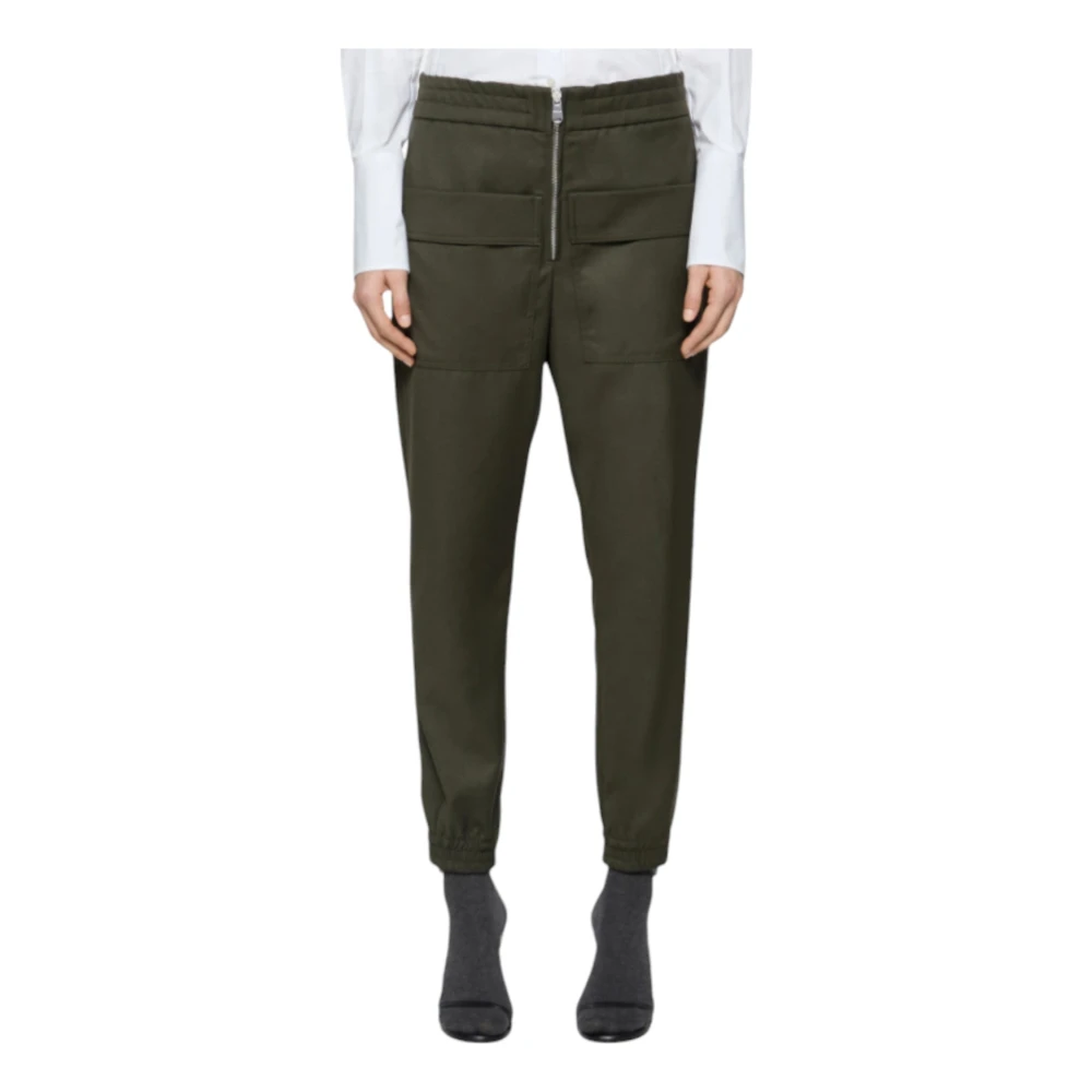Dondup Groene Joggers met Ritszakken Green Dames