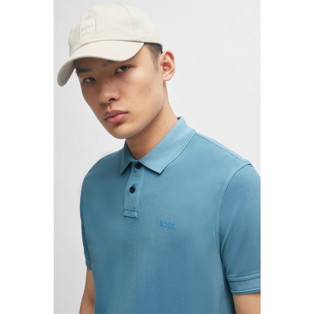 Boss Klassiek Poloshirt Blue Heren