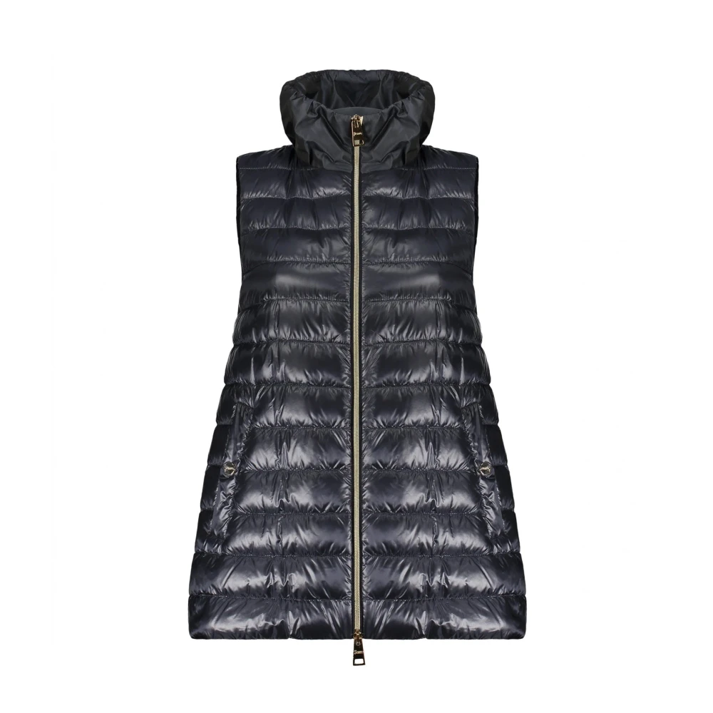 Herno Women's Black Padded Vest Jacket - Waistcoats - 2XS- Jackets