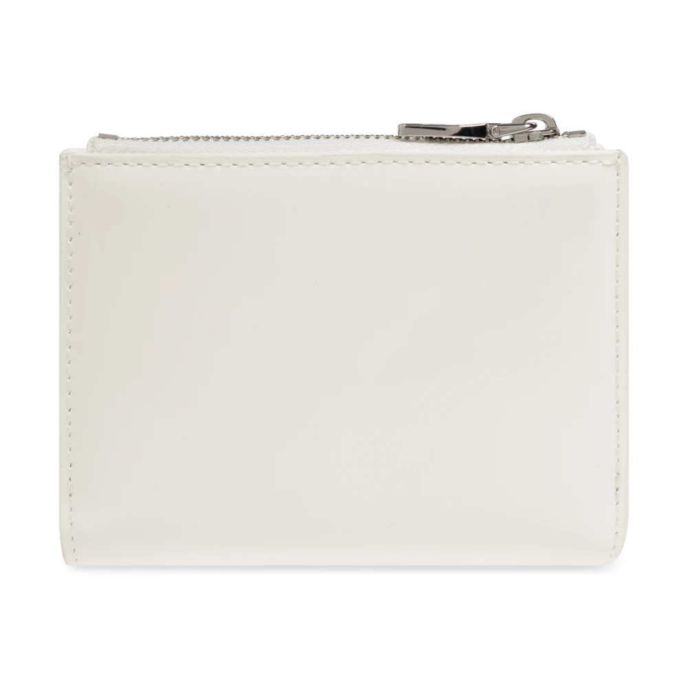 Diesel Portemonnee Play D Bi-Fold ZIP White Dames