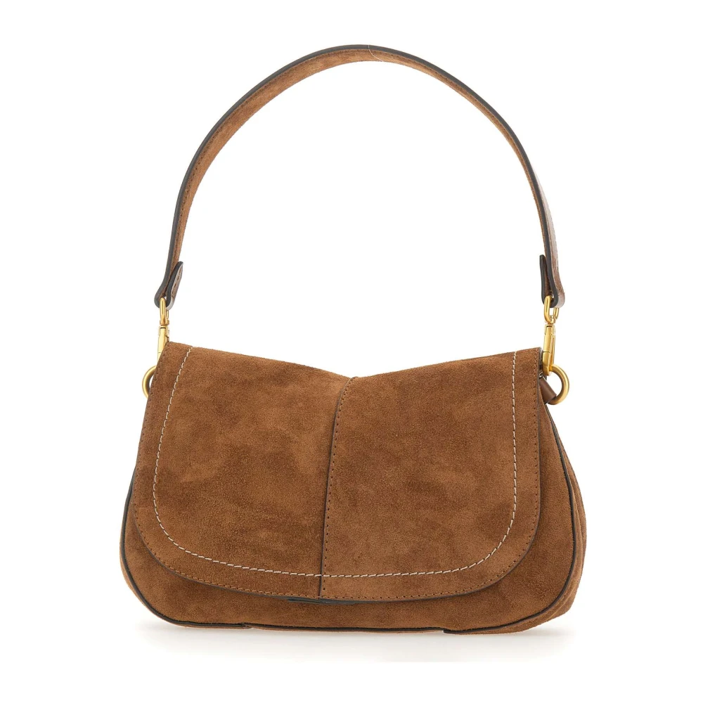 Gianni Chiarini Women's Brown Helena Round Shoulder Bag - Shoulder Bags - One Size - Bags