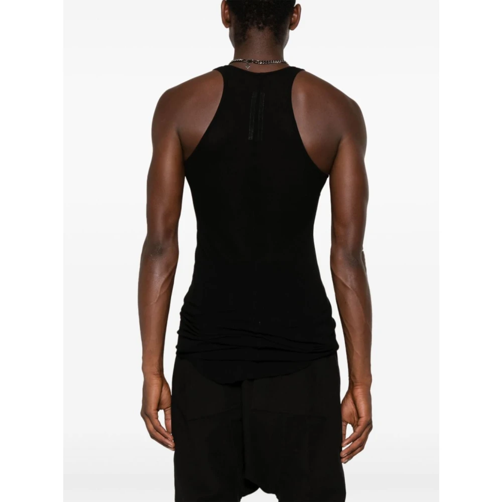 Rick Owens Basic Rib Tank 09 Black Heren