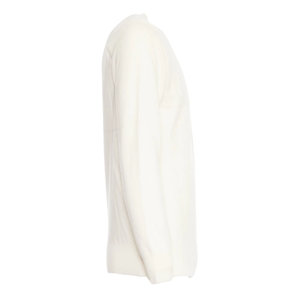 MC2 Saint Barth Witte Reiger Crew-Neck Sweater White Heren