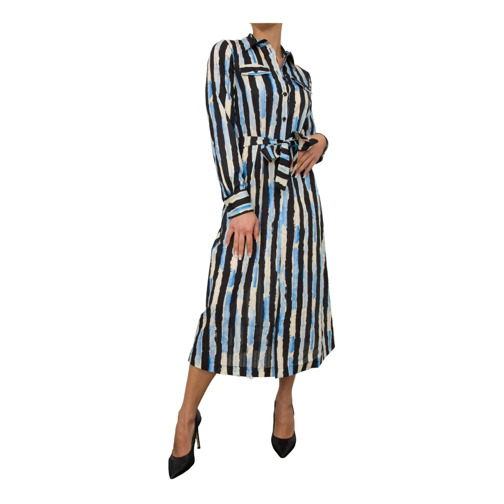 pinko Fantasie Jurk Multicolor Dames