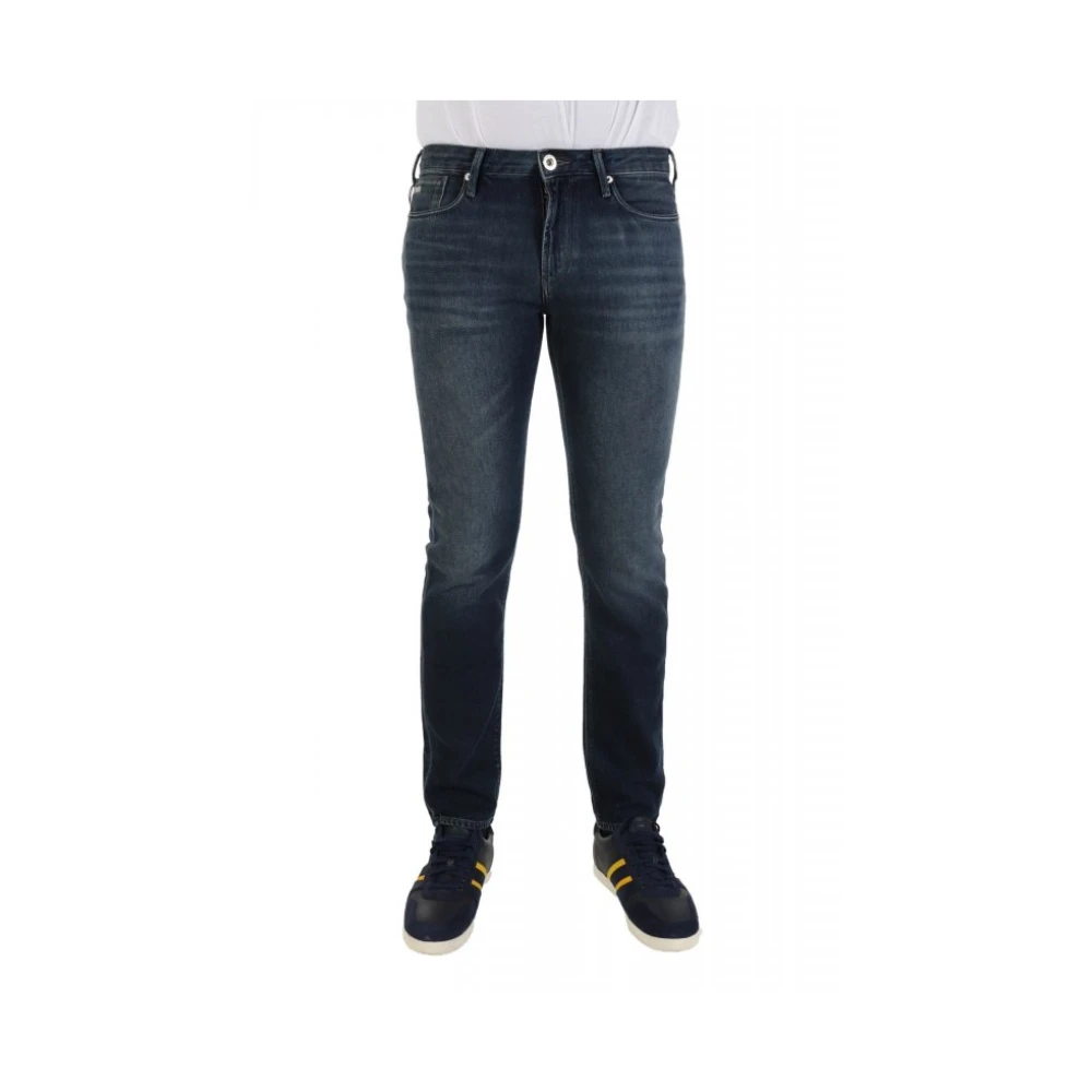 Emporio Armani Herren Blau Jeans, W40größe: