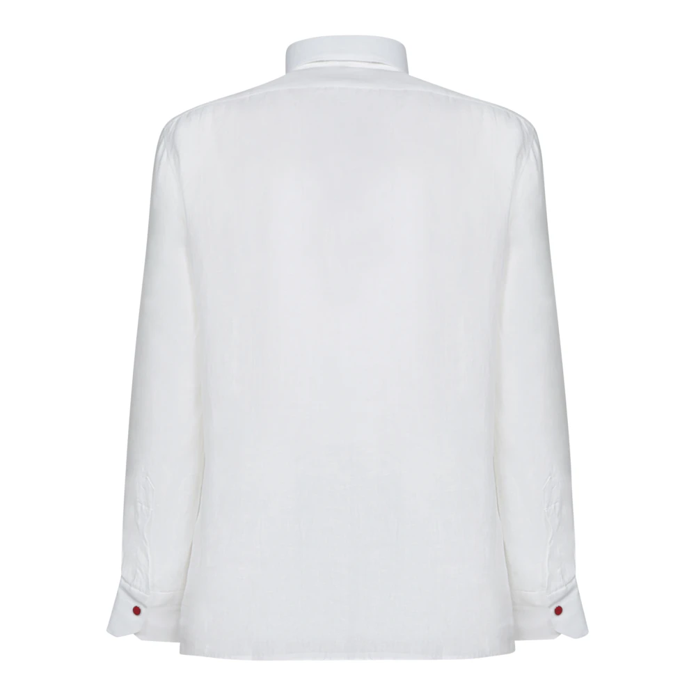 Kiton Witte Polo Shirt Stijlvol White Heren