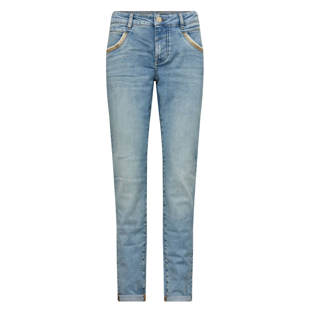 MOS MOSH Lichte Perla Jeans Blue Dames