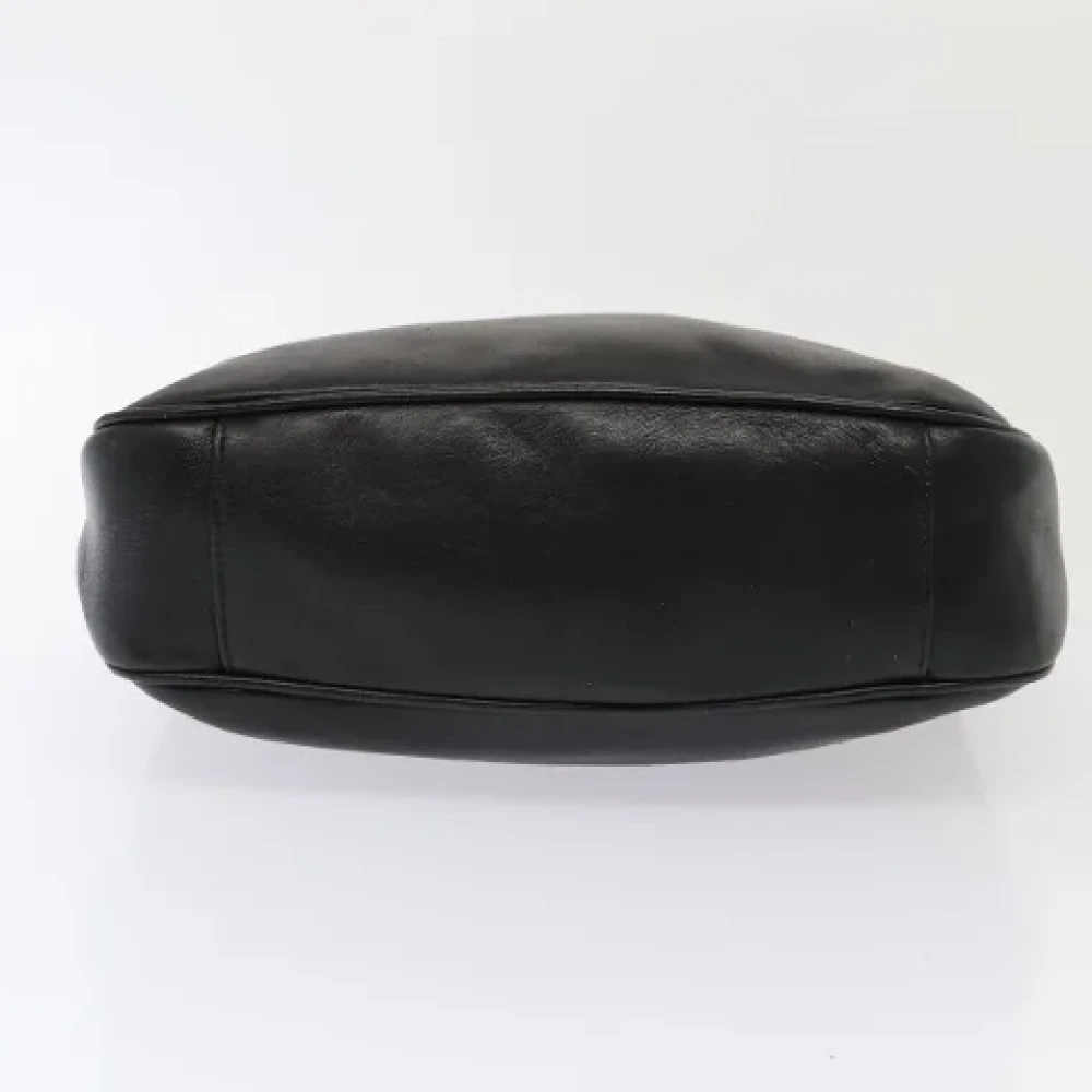 Gucci Vintage Pre-owned Leather handbags Black Dames
