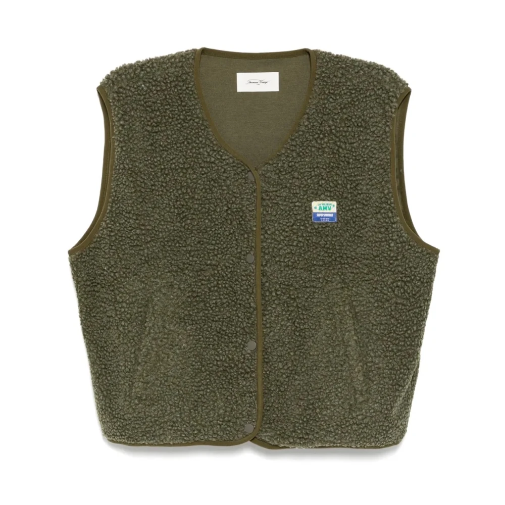 American Vintage Damen Grün Jacken, Mgröße: